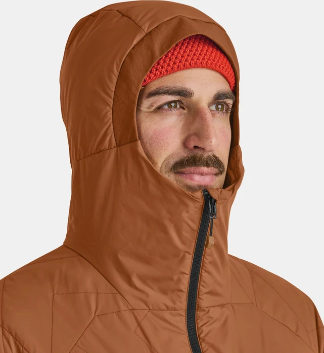 Ortovox Swisswool Piz Boé Funktionsjacke bristle brown (Herren)