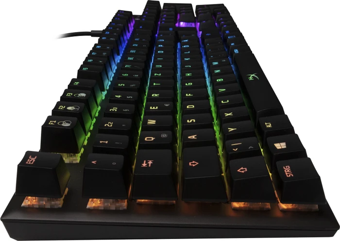 HP HyperX Alloy FPS RGB, Kailh SPEED Silver, USB, DE