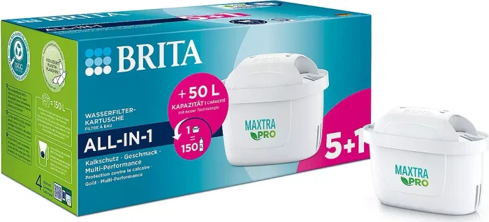 Brita Maxtra Pro All-In-1 Filterkartusche, 6 Stück