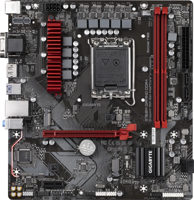 GIGABYTE B760M Gaming DDR4 (Intel 1700)