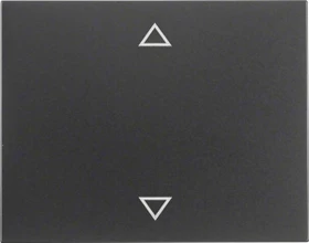 Berker K.1 Wippe mit Aufdruck Symbol Pfeile, anthrazit matt