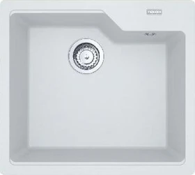 Franke Urban UBG 610-50 Einbau Becken mittig mit Ablauffernbedienung glacier