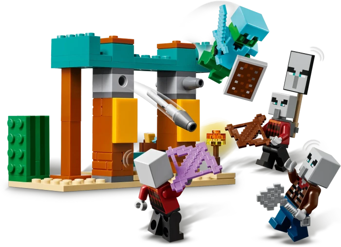 LEGO Minecraft - Die Illager-Wüstenpatrouille