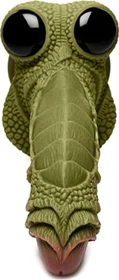 Creature Cocks Swamp Monster Scaly Silicone Dildo