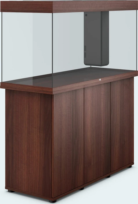 Juwel Rio 350 LED Aquarium-Set mit Unterschrank, dunkles Holz/dunkles Holz, 350l