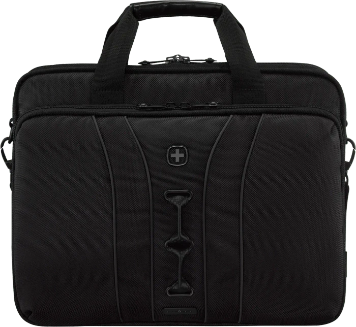 Wenger Legacy Black Series 16" Laptop-Aktentasche, schwarz