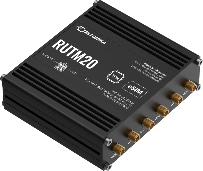 Teltonika RUTM20, 5G