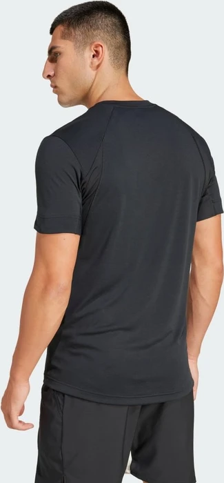 adidas Tennis Heat.RDY Pro FreeLift Funktionsshirt kurzarm weiß/schwarz (Herren)