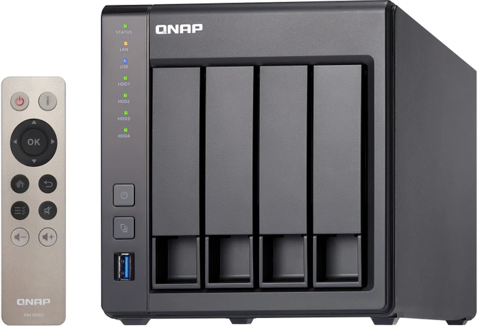 QNAP Turbo Station TS-451+, 8GB RAM, 2x RJ-45 1000Base-T, 2x USB-A 3.0