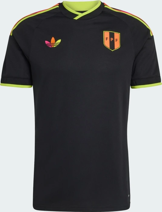 adidas Peru 2026 2026 Auswärtstrikot kurzarm schwarz