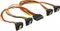 DeLOCK 15-Pin SATA Strom Stecker auf 4x 15-Pin SATA Strom Buchse, Adapterkabel, 4x gewinkelt, 30cm Vorschaubild