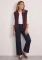 Street One Teddy mit Zipper und Corddetails Weste rustic rouge (Damen) Vorschaubild