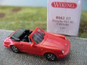 Wiking Klassik Edition Porsche 911 SC Cabriolet rot