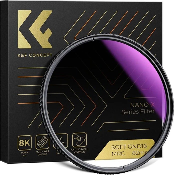 K&F Concept Nano-X Soft GND16 Grauverlaufsfilter 82mm
