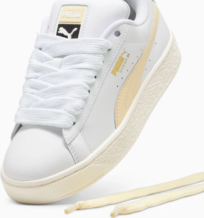 Puma Suede XL Leather puma white/creamy vanilla