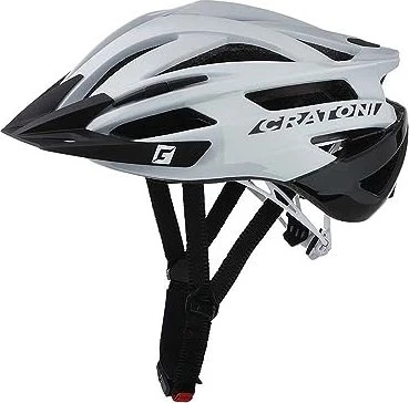 Cratoni Agravic Helm white/black glossy