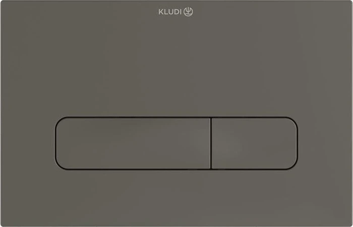 Kludi Betätigungsplatte eckig 236x152mm matt dove
