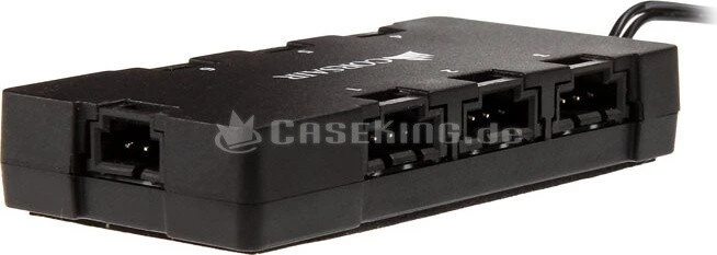 Corsair RGB Fan LED Hub für Corsair (Corsair Link), LED-Steuerung, schwarz
