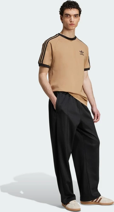 adidas Adicolor Classics 3-Streifen T-Shirt kurzarm cardboard/black (Herren)
