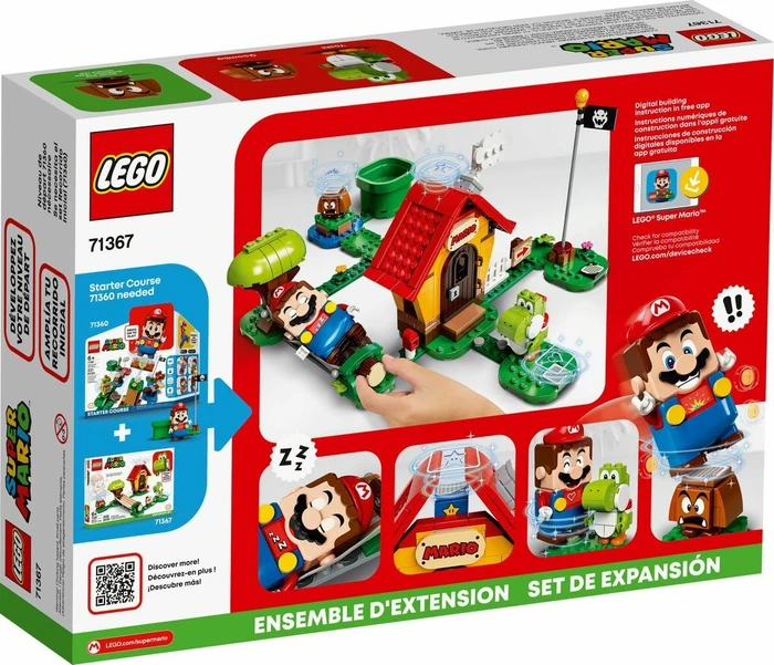 LEGO Super Mario - Marios Haus und Yoshi Erweiterungsset