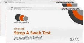 self-diagnostics Strep A Schnelltest, 2 Stück