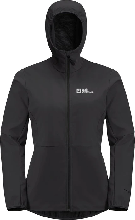 Jack Wolfskin Feldberg Hoody Funktionsjacke schwarz (Damen)