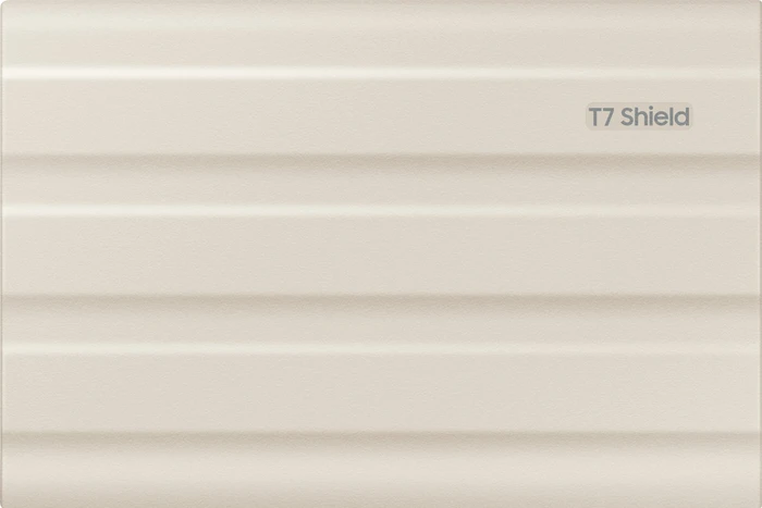 Samsung Portable SSD T7 Shield, beige, Beige, 4TB, USB-C 3.1