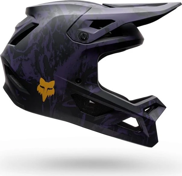 Fox Racing Rampage Image Print Fullface-Helm plum purple