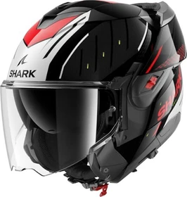 Shark OXO Rydger schwarz/silber/rot