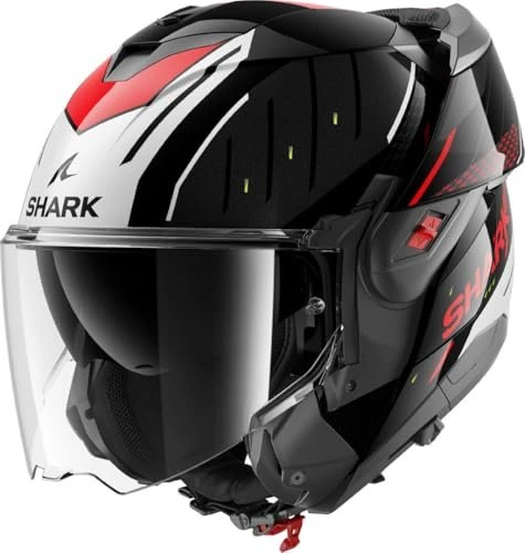 Shark OXO Rydger schwarz/silber/rot
