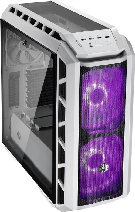 Cooler Master MasterCase H500P Mesh weiß, Glasfenster