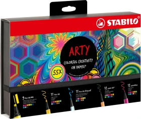 STABILO Arty Creative Set, sortiert, 55 Stück