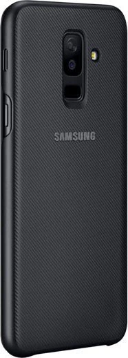 Samsung Flip Wallet für Galaxy A6+ (2018) schwarz
