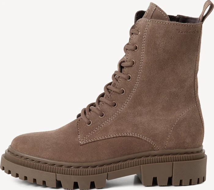 Tamaris Lederstiefelette beige (Damen)