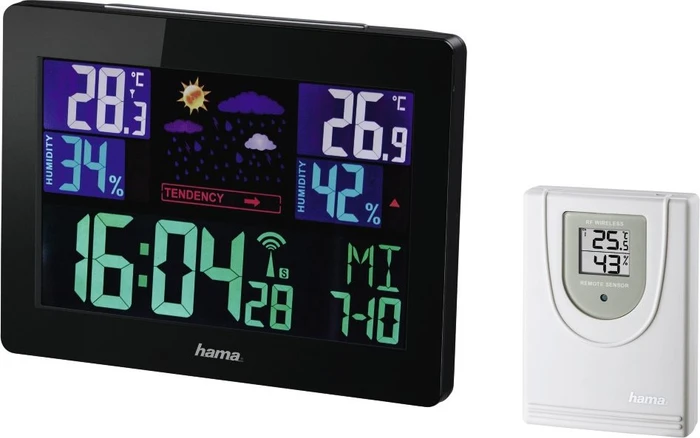 Hama EWS-1400 Color Funkwetterstation, digital
