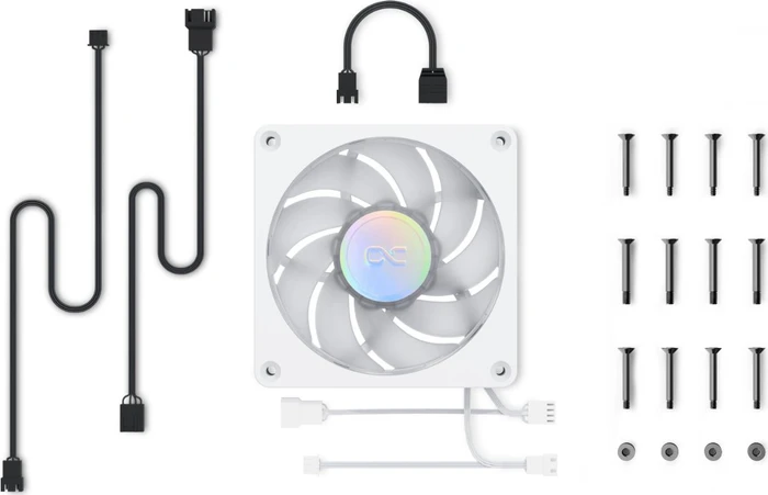 Alphacool Apex Stealth Metal Aurora, weiß, 120mm