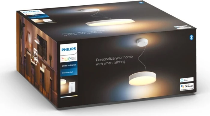 Philips Hue White Ambiance Enrave Pendelleuchte weiß