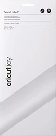 Cricut Joy Smart Writable Vinylfolie permanent weiß, 13.9x33cm, 4 Stück