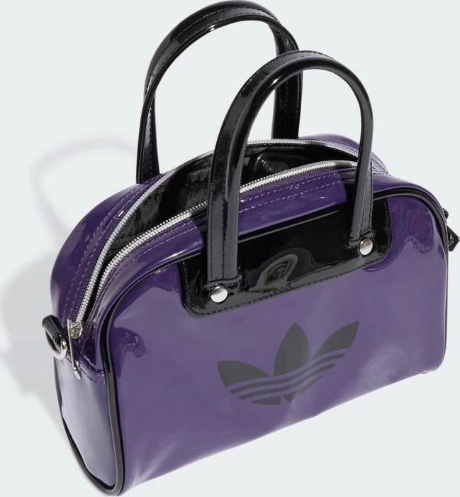 adidas Adicolor Mini Bowling Handtasche aurora plum (JX0248) – Bild 3 von 4