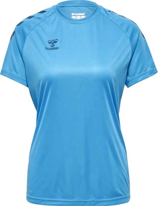 hummel Core XK Funktionsshirt kurzarm blue danube (Damen)