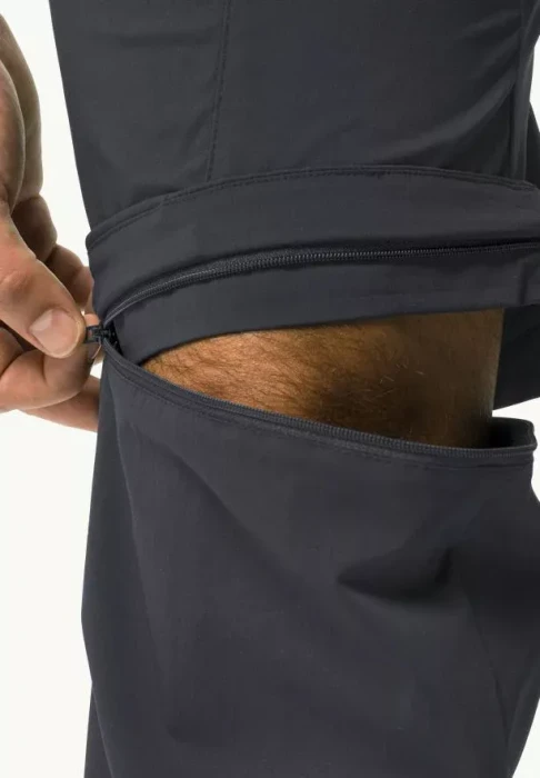 Jack Wolfskin Glastal Zip Away Zip-Off Hose lang phantom (Herren)