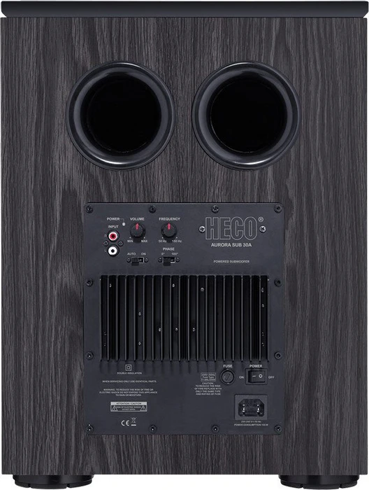 Heco Aurora Sub 30A schwarz
