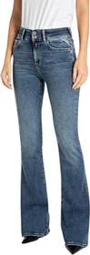 Replay New Luz Bootcut Fit Jeans medium blue (Damen)