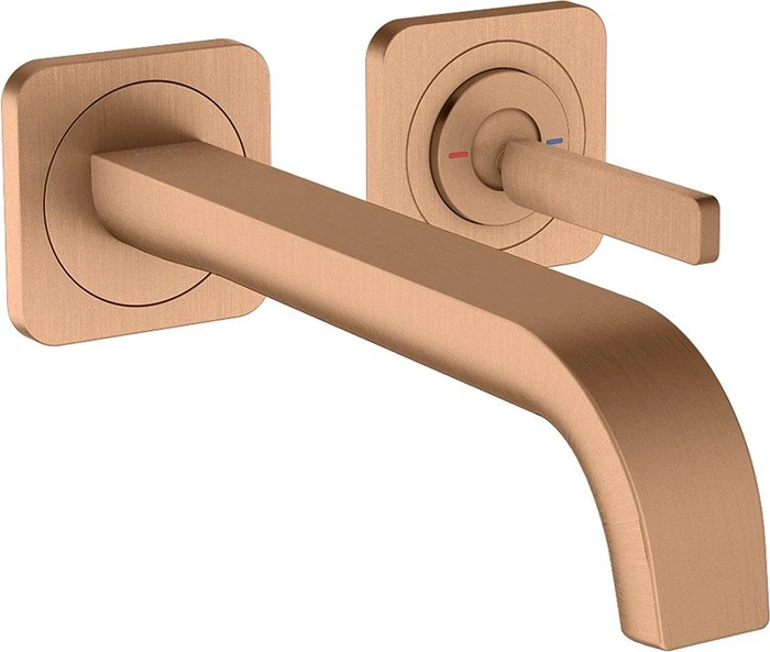 Hansgrohe Axor Citterio E Waschbeckenarmatur Unterputz brushed bronze