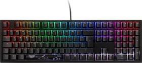 Ducky Shine 7 PBT, LEDs RGB, schwarz, MX RGB RED, USB, DE