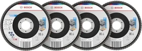 Bosch Professional X451 Fächerschleifscheibe T29, 60-tlg.
