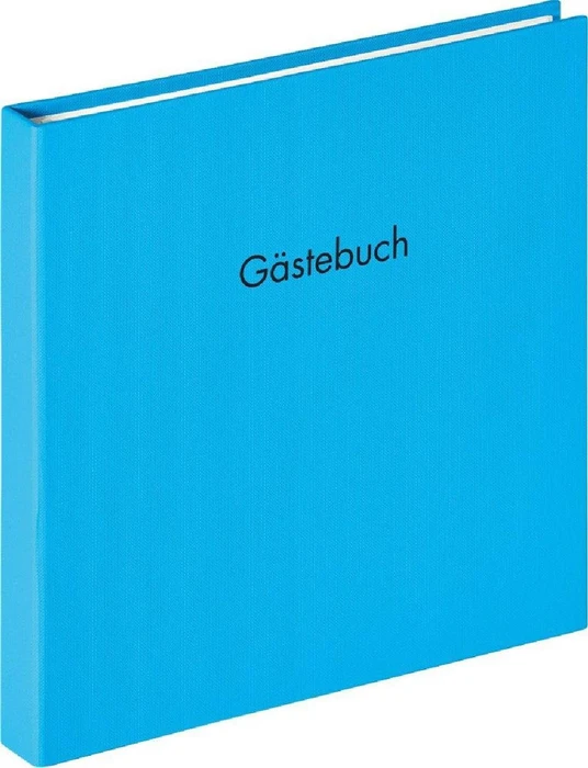 Walther Design Buch Gästebuch Fun 26x25 blau