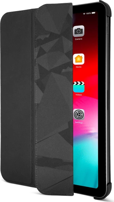 Decoded Leder Slim Cover für iPad 10.9" 2022, schwarz