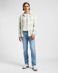 Lee Relaxed Mercantile Hemd langarm soft sage (Herren)