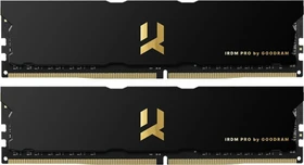 goodram IRDM PRO PITCH BLACK UDIMM 32GB Kit, DDR4-4000, CL18-22-22, 1RX8, retail